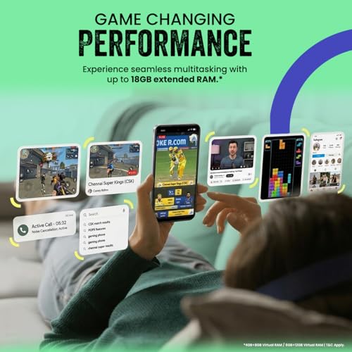 Image of Tecno POP X 5G (Ripple Green, 4GB+128GB) | 6500mAh+45W Fast Charger | IP64 Pro | MIL-STD 810H Protection | Upto 18GB* RAM | Fastest 8X Network Speed* with URSP | 120Hz Smooth Display | 50MP Camera
