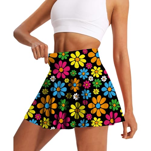 Women's Tennis Skirt Pleated Athletic Skirt with Shorts...