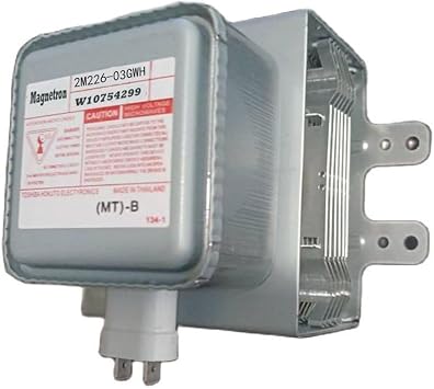 W10754299 Microwave Magnetron 2M226-03GWH for Whirlpool Microwave Oven WMH31017HZ7 Repair Part Replace W11391712,W10216360, W10496310, W10210845, 8206341, PS11703077 2M248J Magnetron