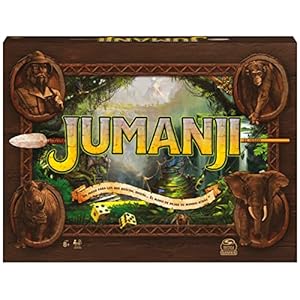 SPIN MASTER Games – JUMANJI Juego de Mesa en Español para 2-4 Jugadores – 6065098 – Juegos Infantiles – Juegos de Mesa Adulto y Niños – Regalo Niños 8 años + – Juegos de Mesa Niños 8 Años +
