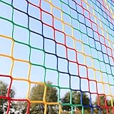 Picture of Climbing Net Balcony Netting for Pets, Stairway for Balcony,Baseball Softball Net Sports Netting for Railings,Playground,Kids Safety net Rope,Driveway Nets 3.3X13FT