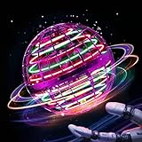 Flying Orb Ball Flying Ball Toys BYUQDF Rechargeable Boomerang Spinner whirly UFO Drone Space Cool...