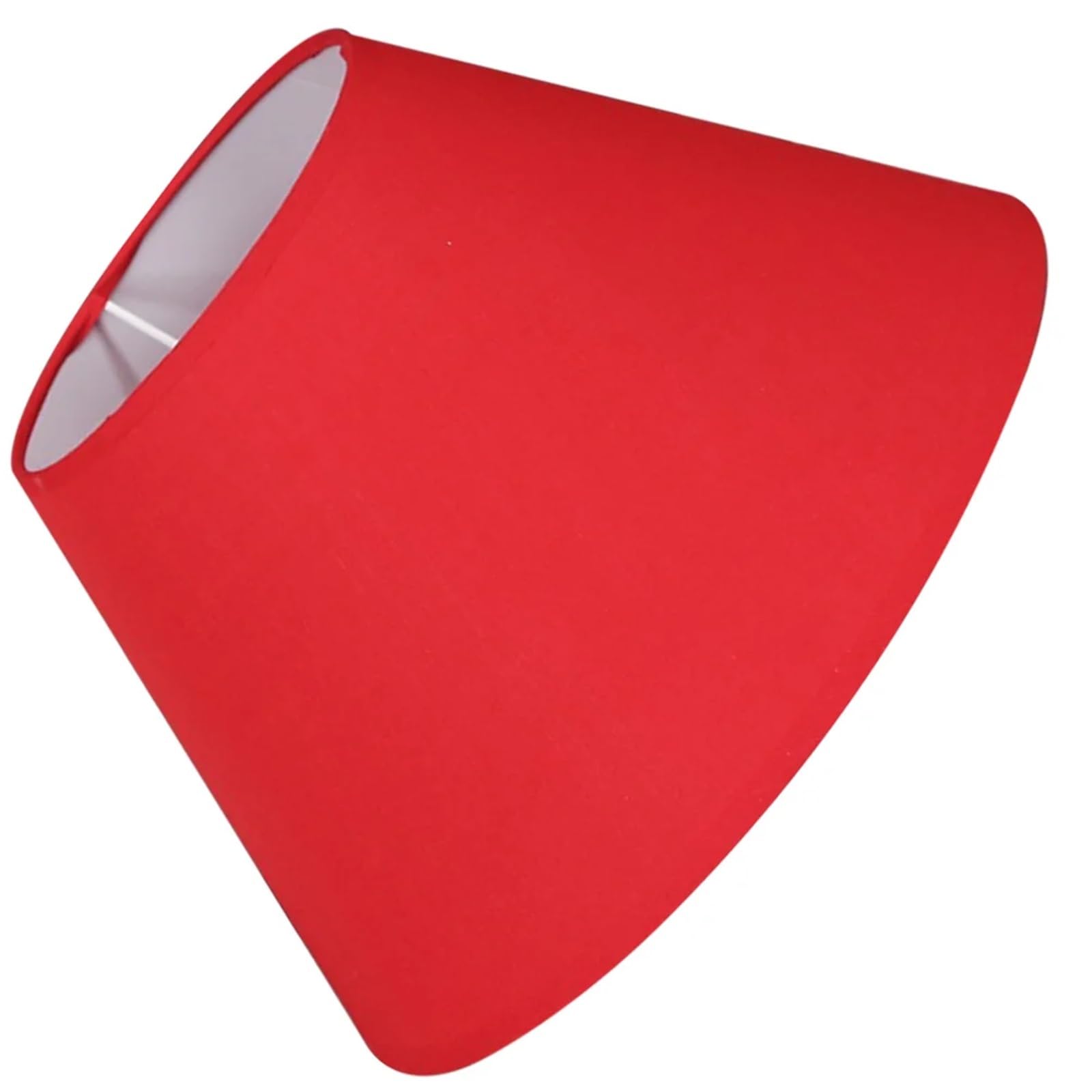 Rgoemhj Red Cloth Lampshade Vintage Desk Lamp Cover For Lamp