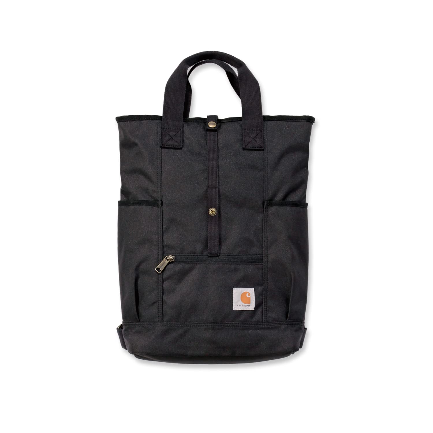 Carhartt Women's Convertible Backpack Tote, Black, Normal Size Open