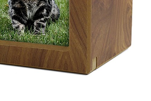 Near & Dear Pet Memorials Mdf Photo Urn, 25 Cubic Inch, Natural Finish #TOP3