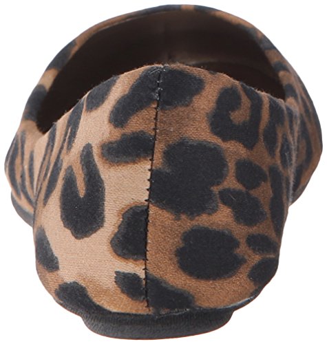 Steve Madden Women's P-Heaven Flat,Leopard Fabric,6 M Us #TOP2