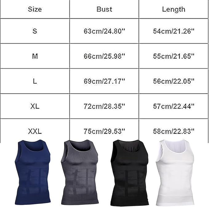 Shaperluv for Men's Compression Shirt - High-Performance Slimming Vest for Men 2025 New Shaperluv Tank 2.0 Mens2