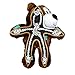 Kong Wild Knots Hundespielzeug, Bär, Größe M/L, 3 Stück