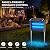 Solar Bug Zapper, 4500V Mosquito Zapper Outdoor Waterproof with Dual Solar Panel, USB Rechargeable Mosquito Killer, Cordless Fly Insect Zapper Waterproof for Patio Yard Garden Home Camping