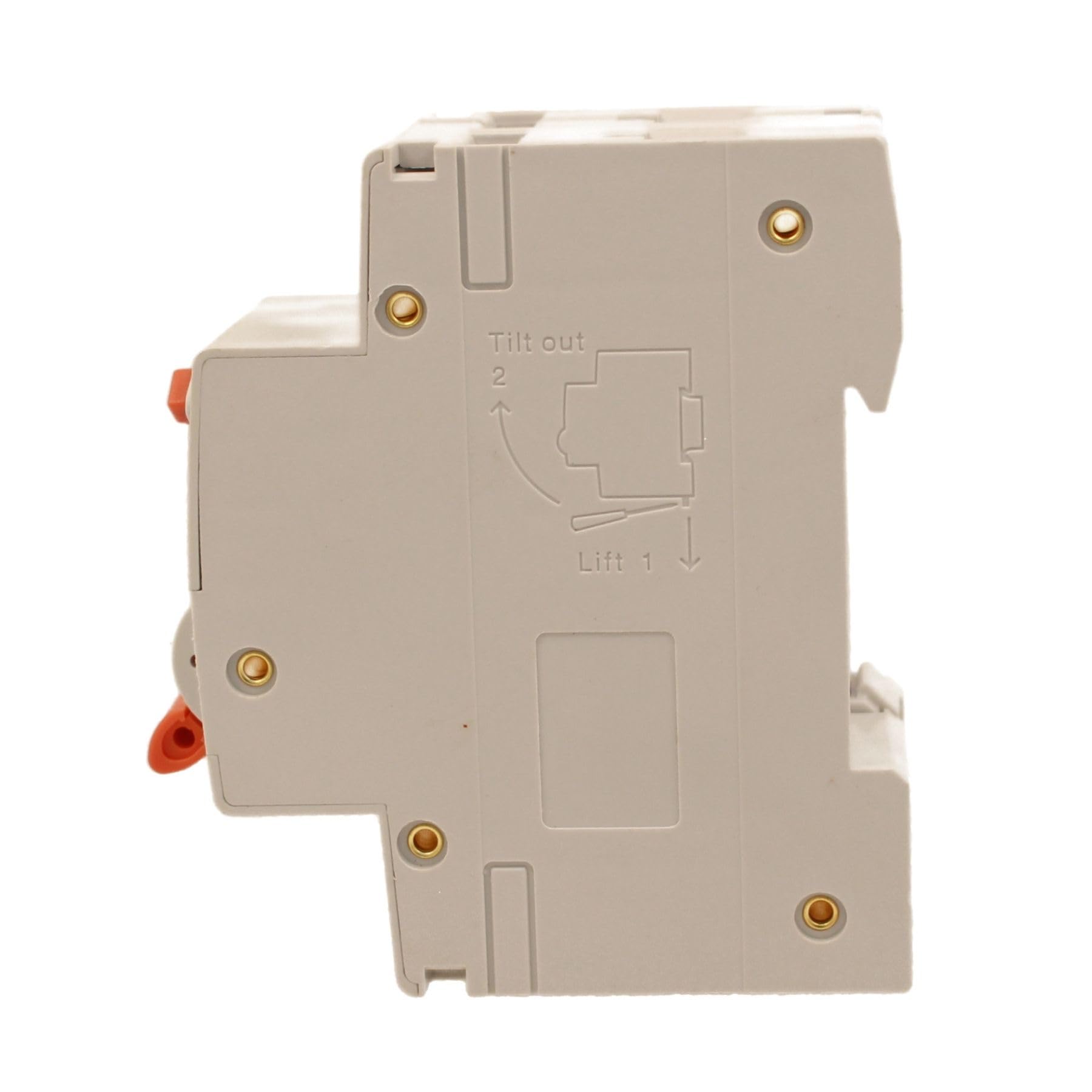 Interruttore Magnetotermico Differenziale Tipo A, 1P+N Curva C 6KA 30mA 220V, Occupa 2 Moduli DIN, RCBO Tipo A C32 32A