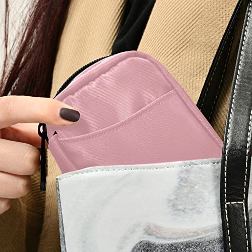 Image of Sunflower Floral Pill Case, Weekly Portable Pill Bag Container 7 Days Pill Box Organizer Vitamin Supplement Holder with Zipper for Travel Family Business, Z-pink Basic, 4.6 X 3.14 X 1.88in