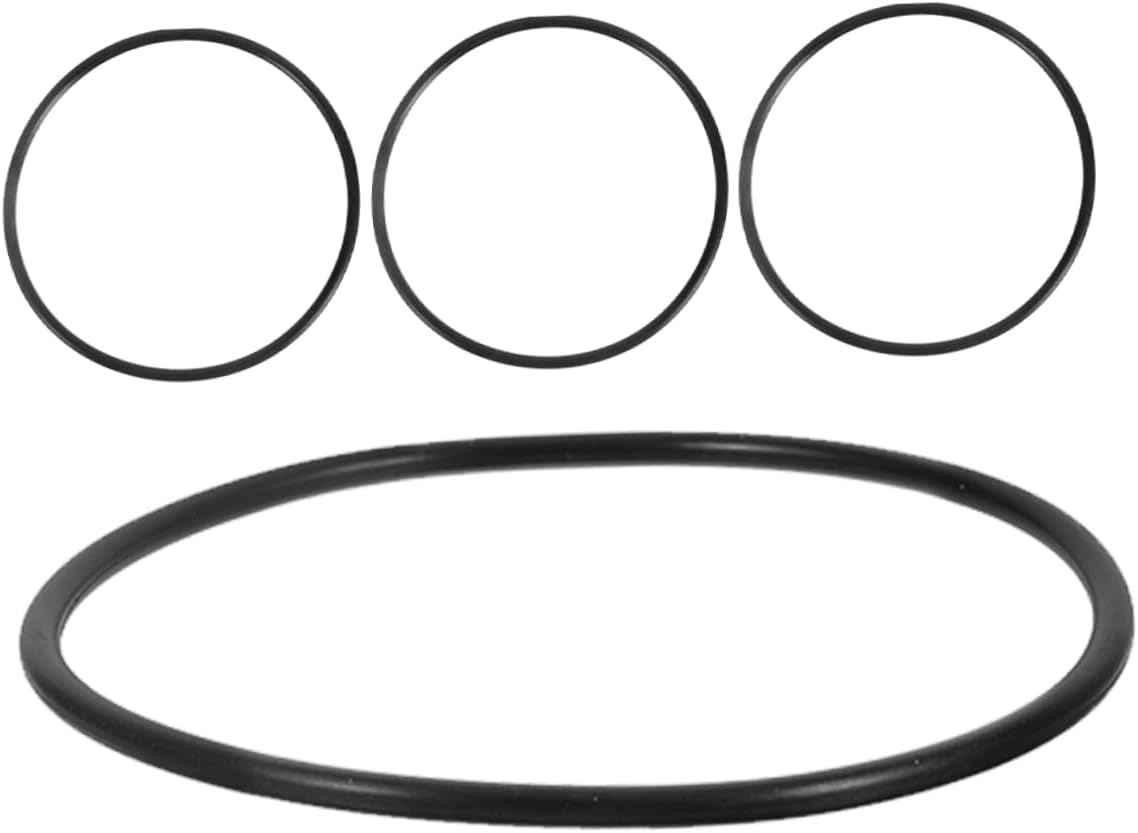 4pcs Silicone Water Filter Sealing Rings for Reverse Osmosis Purifiers Leakproof Gaskets for Filter Bottles Compatibility for Filtration Systems