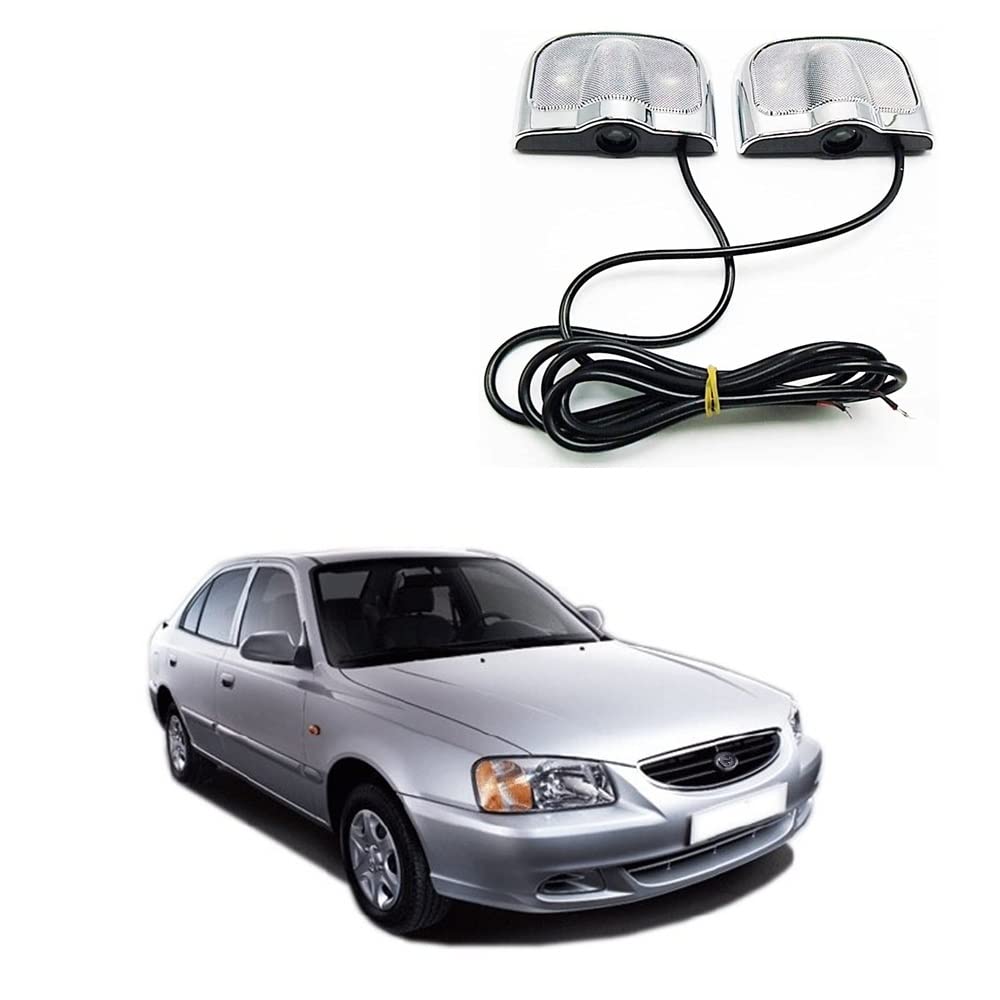 Ghost Shadow Light Suitable for Hyundai Accent (2000 to 2013) (Pack of 4)