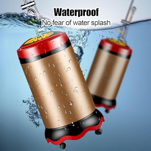 Calentador de agua eléctrico portátil, termostato inteligente con control remoto, sincronización de 24 horas para el hogar, viajes, camping