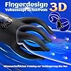 LYAMais Masturbieren für Männer Penis Vibrator Eichel Stimulation, 10 Vibrations-Knetmodi Sex Spielzeug für die Mäner, Penis Trainer Masturbator Vibratorensets für Männer Eichelvibrator Taschenmuschi #3