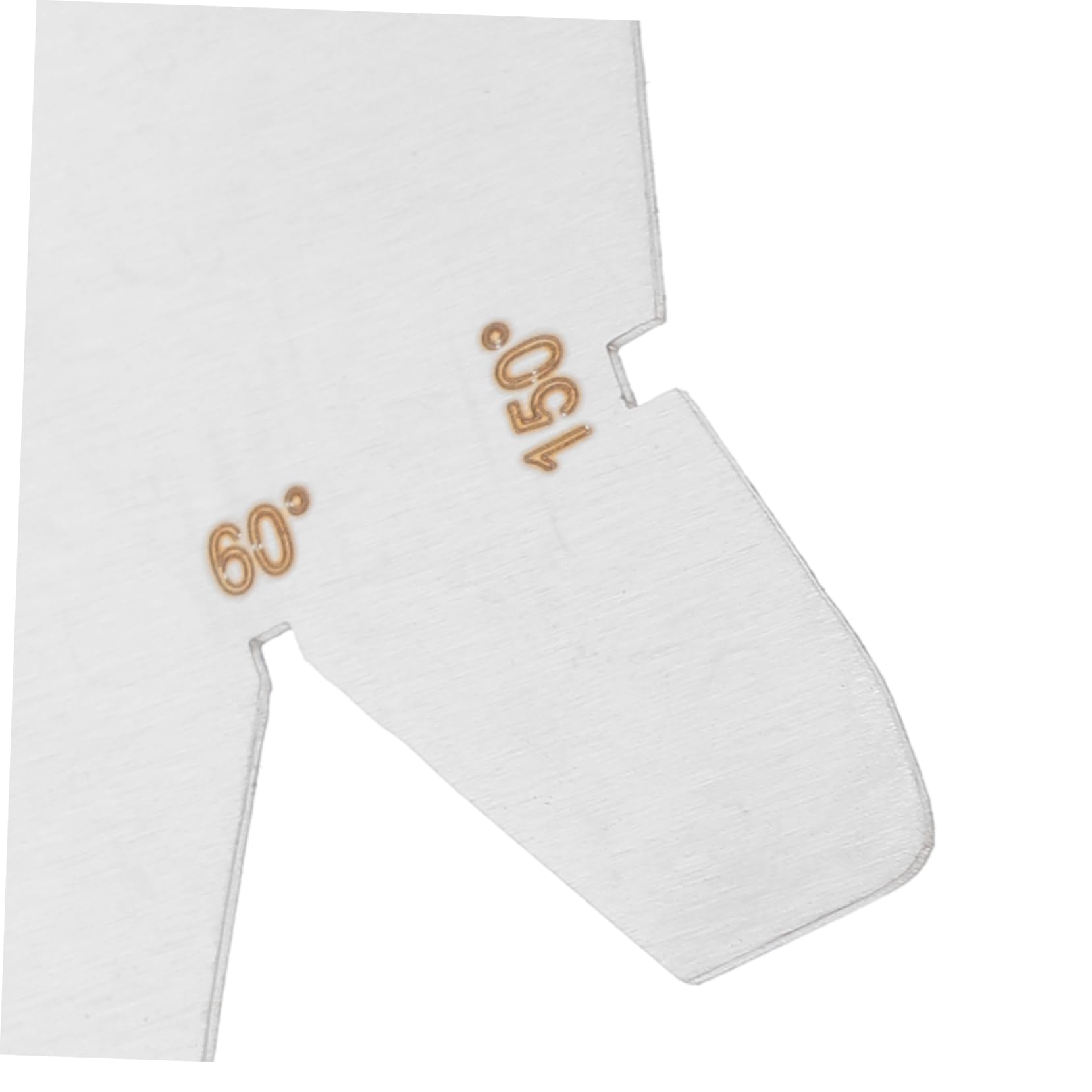 HOMOCONO Stainless Steel Drill Bit Angle Gauge Metal Angle Gauge for Professionals