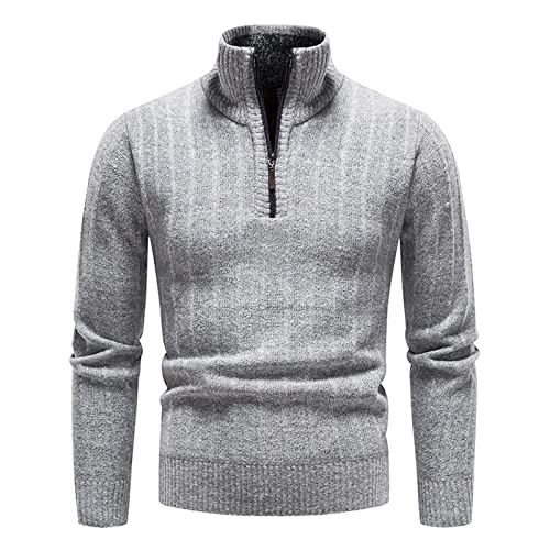Pull à capuche style manteau d'hiver homme et cardigan chaud en maille