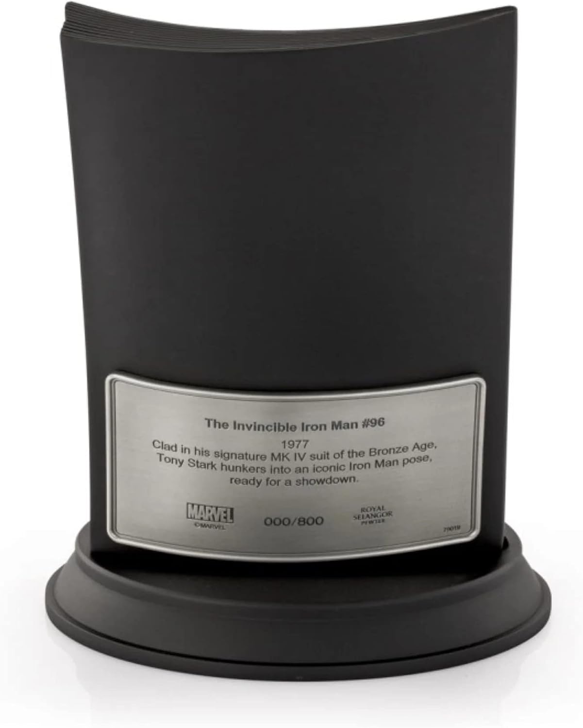 Royal Selangor Hand Finished Marvel Collection Pewter Limited Edition The Invincible Iron Man #96 Statue Figurine Gift