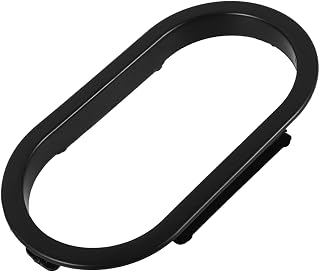 ERINGOGO Marco de Portería de Futbolín Que Mejora el Juego de Plástico Negro , Accesorio Portátil para Mesa de Fútbol de Mesa