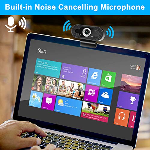 1080p webcam pc con microfono windows 10 usb fisso trust Videocamera per computer di rete fotocamera del computer Videocamera live USB Desktop Web Cam
