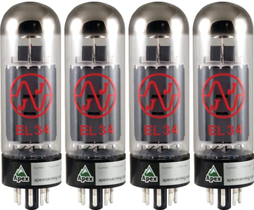 JJ EL34 Burned In Vacuum Tube