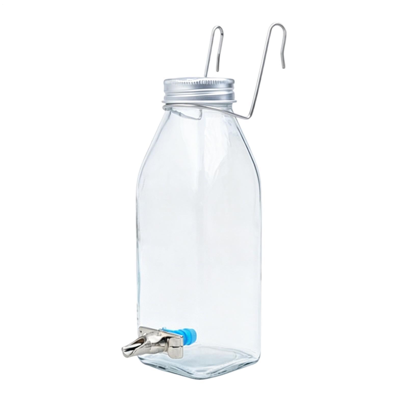 Bebedero para hámster y chinchilla de 350 ml para jaulas en tiendas y refugios
