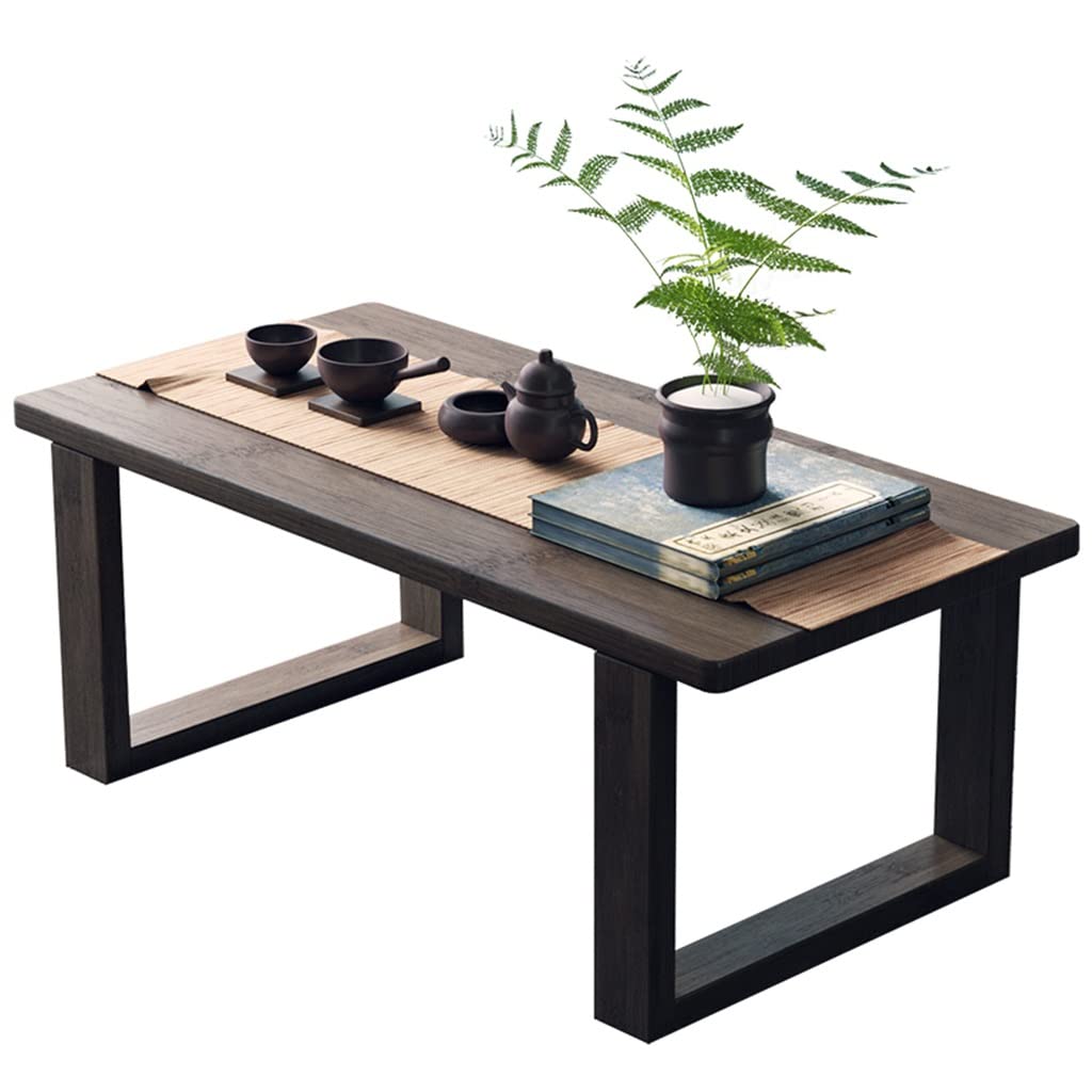 Table basse de bureau en bois compacte et support ordinateur portable