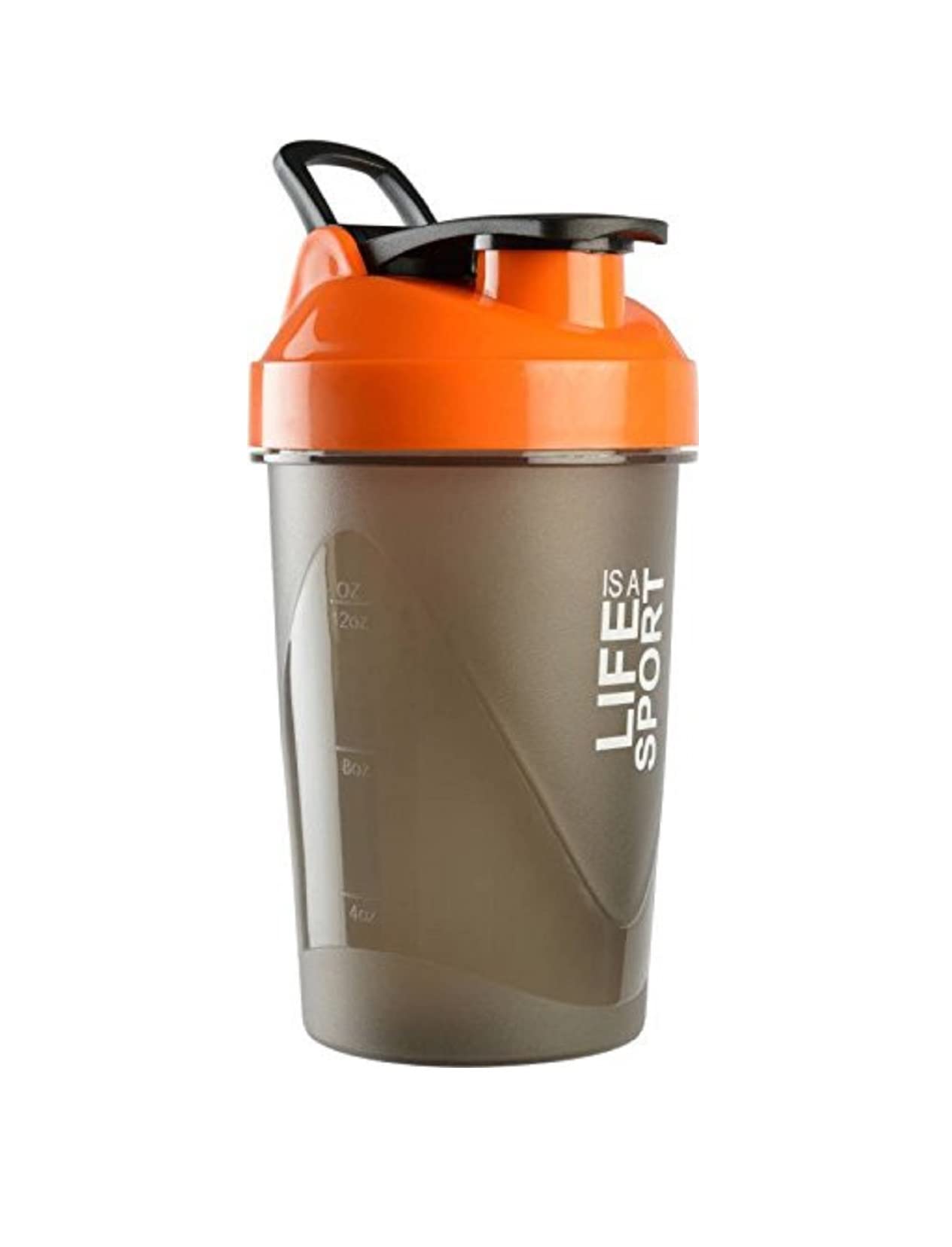 BSPA Protein Shaker 500 ML Supplement Shakers-Poly Propelene (Black) 2