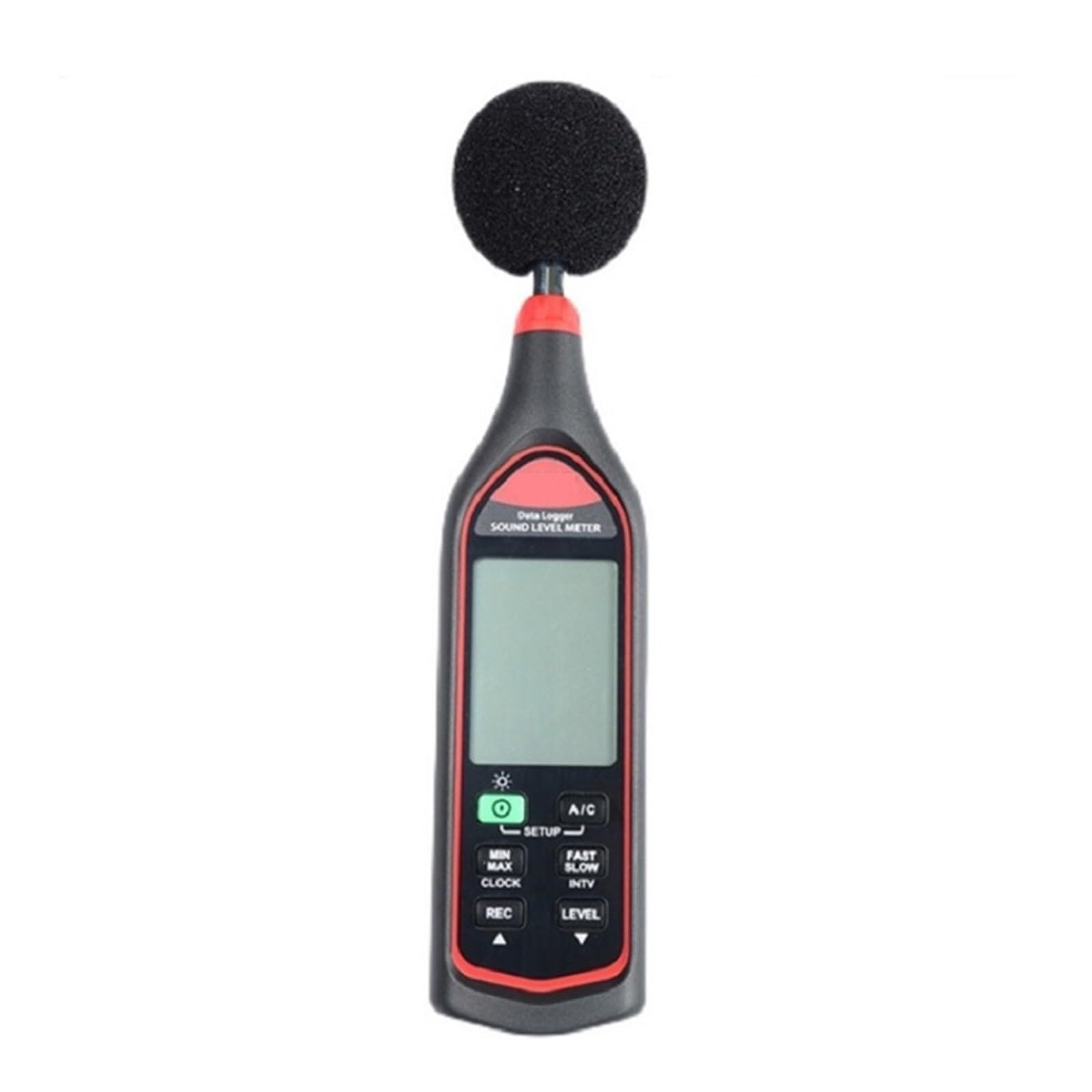 Flyiodfcxv One Color Decibel Meter, Portable Digital Sound Level Meter Noise With Usb Data Record, Max/Min Function, A/C Weighting