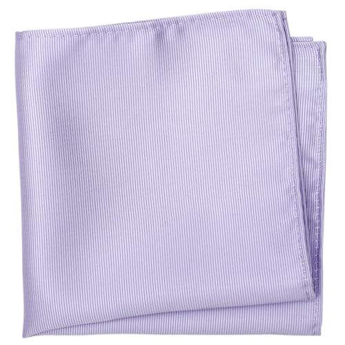 Image of Boy's Solid Tie with Pocket Square Set, Regular Necktie for Children and Kids, Self-Tied