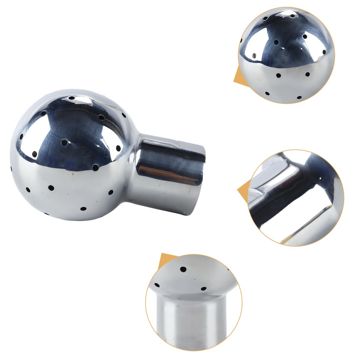 Acero inoxidable bola limpieza rotativa rosca hembra G1/2 1/2" CIP tanques