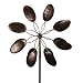 Garden Kinetic Wind Spinner: Bronze Leaves
