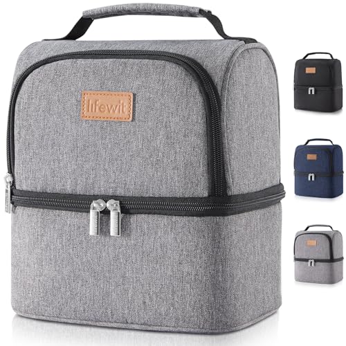 Lifewit Double Compartment Cooler Bag for Men...