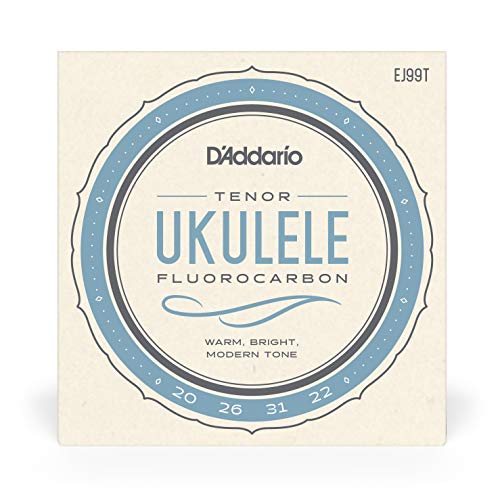 Image of D'Addario Tenor Ukulele Strings, Fluorocarbon, EJ99T, 4-String Set, Pack of 1