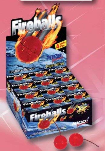 Preisvergleich Produktbild Fireball - 4 Stück / Schachtel - 36 Schachteln / Paket