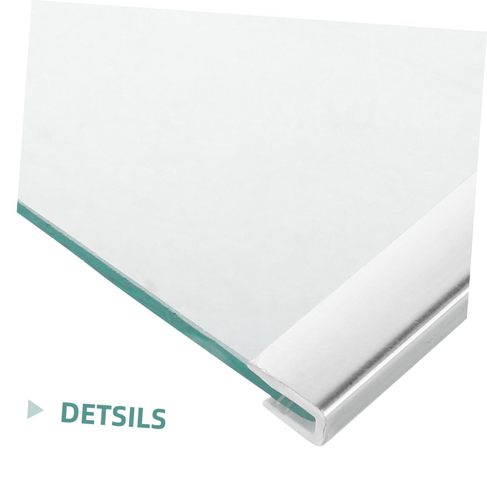Ripiano in Vetro Temperato per Freezer Frigorifero 30x27 Cm