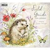 Lang Field Guide - Calendario de pared 2026, ilustraciones de vida silvestre de jardín