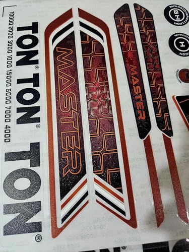 Image of Cottontail Cricket Bat Sticker 4D Embossed English Willow | Fiber Tape Sports Accessories Protection | DR Red