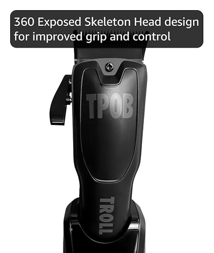 Amazon.com: TPOB Troll Professional Barber Clipper 6800 RPM Super
