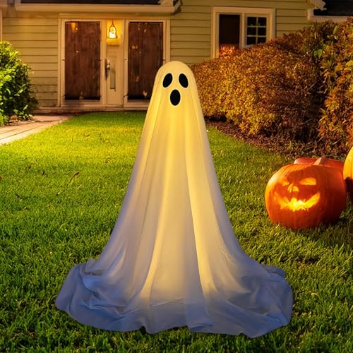 Fantômes effrayantes pour Halloween avec structure debout stable - 4