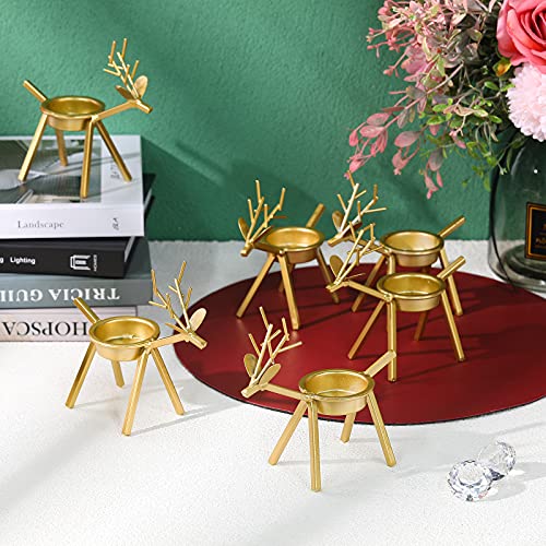 Buying Guide NeuOrigin Iron Reindeer Tealight Candle Holders (Pack of
