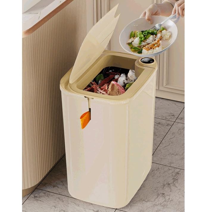 Smart Home Automatic Sensor Can for Kitchen Bathroom Toilet Trash Living Room Wastebasket image 3