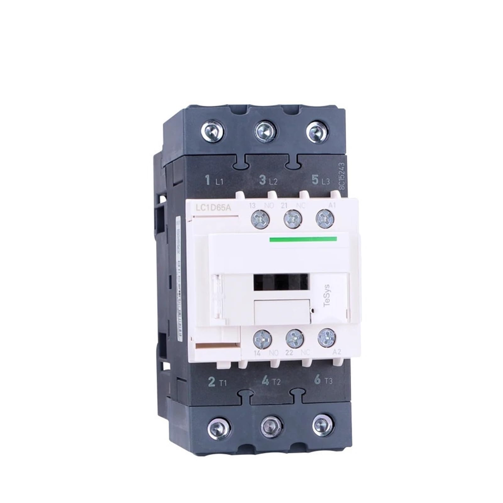 Contacteur LC1D65E7C évite surchauffe moteur triphasé 65A