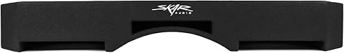 Miniatura 4 de Skar Audio Carcasa de subwoofer doble con puerto de 12 pulgadas compatible con camionetas Nissan Titan Crew Cab 2016-2025