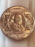 Three Pack of Benjamin Franklin Copper 1 Ounce Coins
