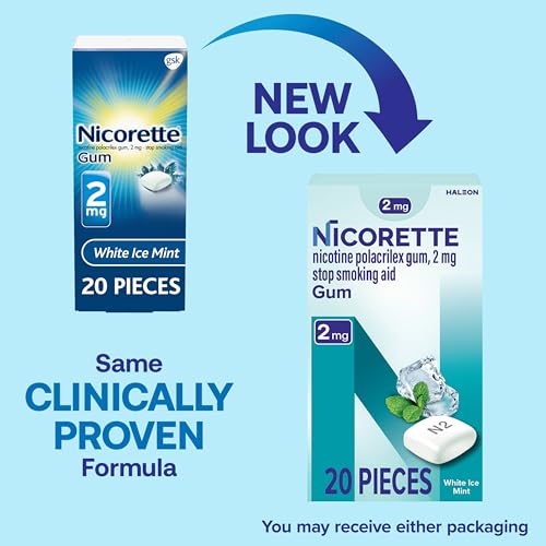 Nicorette Quit Smoking Gum for Smokers Looking to Quit by Nicorette  
Nicorette Quit Smoking Gum for Stress Relief and C