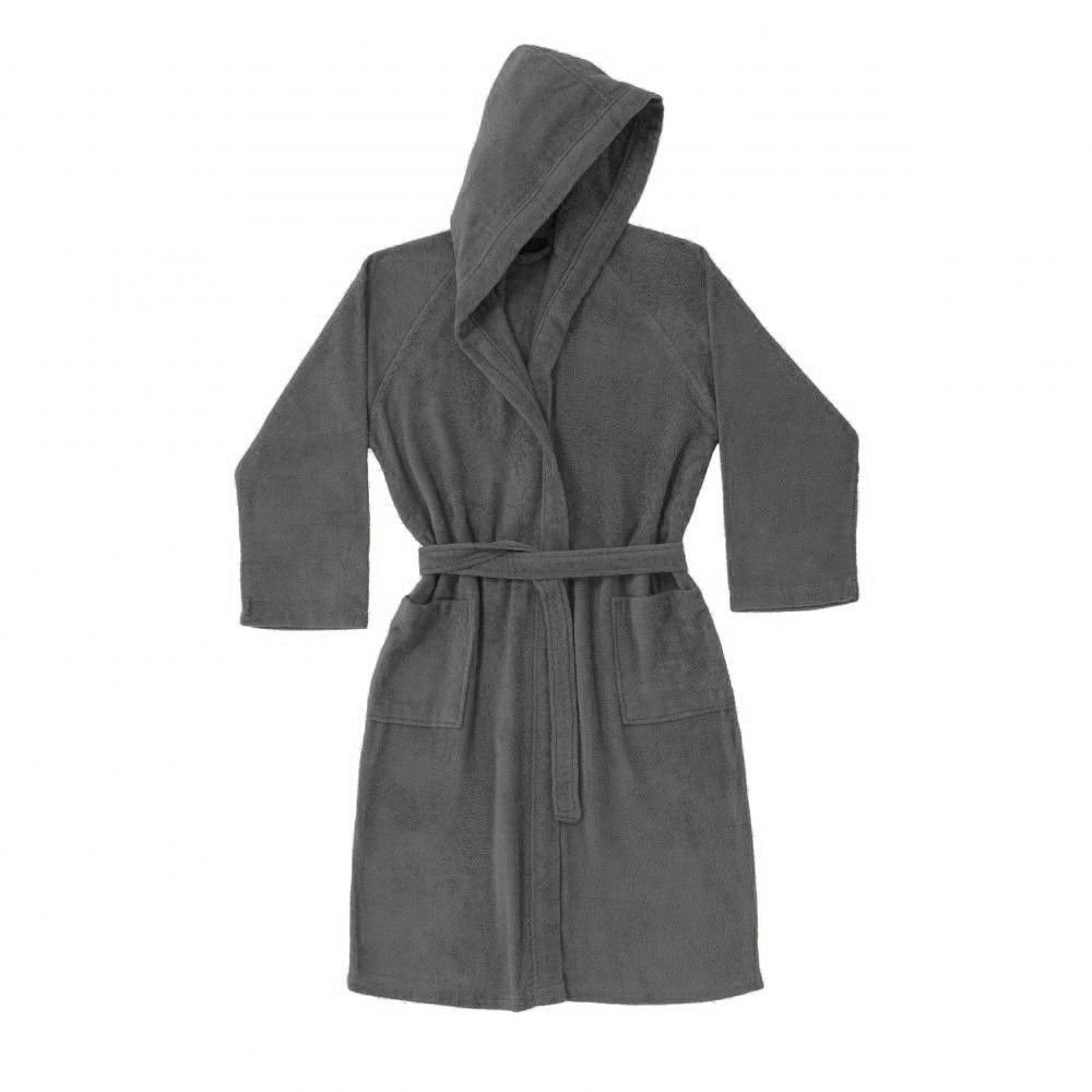 Zucchi Accappatoio da Viaggio Solotuo per Adulti Spugna 230 gr Q956 S  Antracite : Amazon.it: Moda