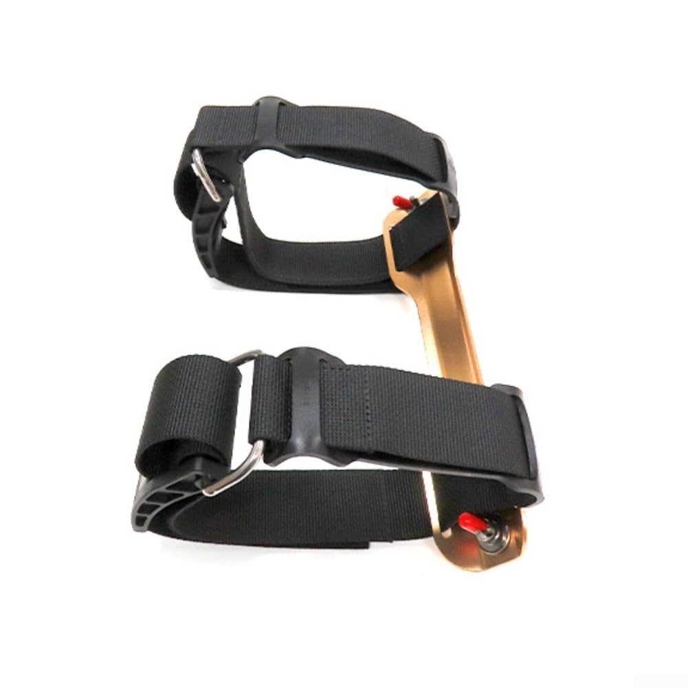 Adaptador de tanque único para arnés BCD de aluminio con correa de nailon para cilindros 12 L