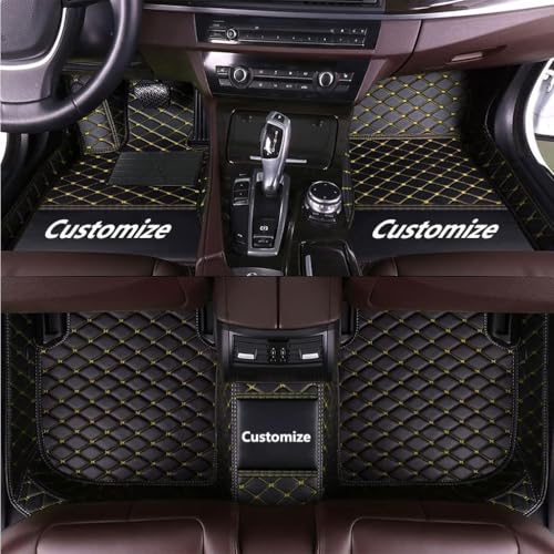 Custom Personalized Floor Mats for Cars，Luxury Full Coverage All Car