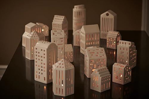 Miniatura 2 de Kähler Portavelas Urbania 3.0 x 8.7 in, edificio alto